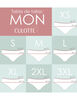 Calzón Menstrual Bikini Mujer Culotte Mon
