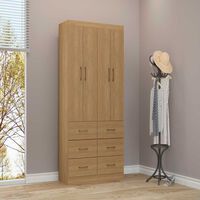 Closet Exit 4 Puertas 6 Cajones Roble