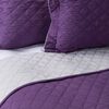Cubrecama Bicolor Casanova 1,5 Plazas Mora Gris
