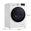 Lavadora Secadora LG WD14WVC4S6 14/8 Kg