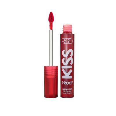 Labial Liquido Kiss Proof Intransferible Italian Red
