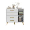C&oacute;moda Di Poretti Design Kids 4 Cajones 1 Puerta Blanco