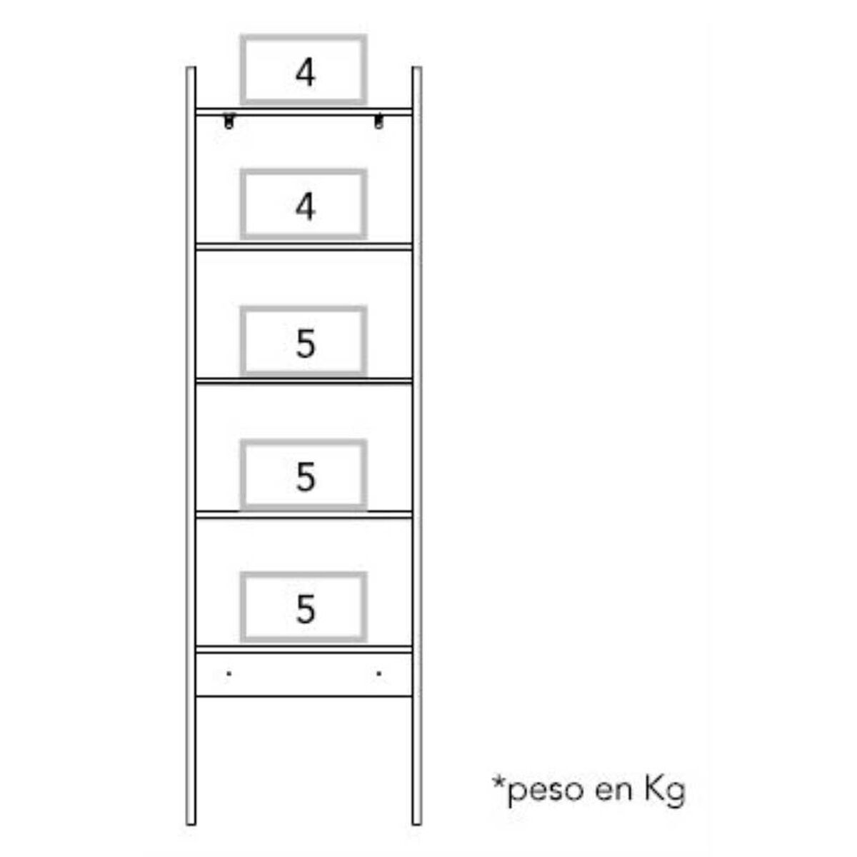 Librero Biblioteca TuHome Soho Bellota