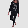 Pijama de Algodón Manga Larga Mujer Hello Kitty