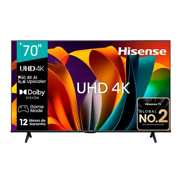 LED 70"" Hisense 70A6N Smart TV 4K UHD