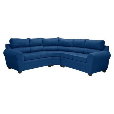 Sofá Seccional Mexx Muebles Dubai 5 Cuerpos Petroleo