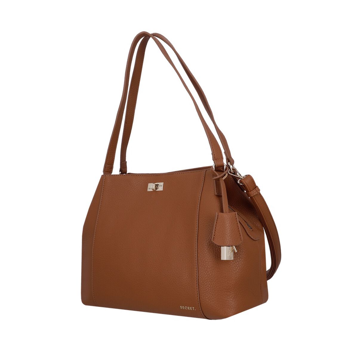 Cartera de hombro Secret Minsk ST6 L Caf&eacute;