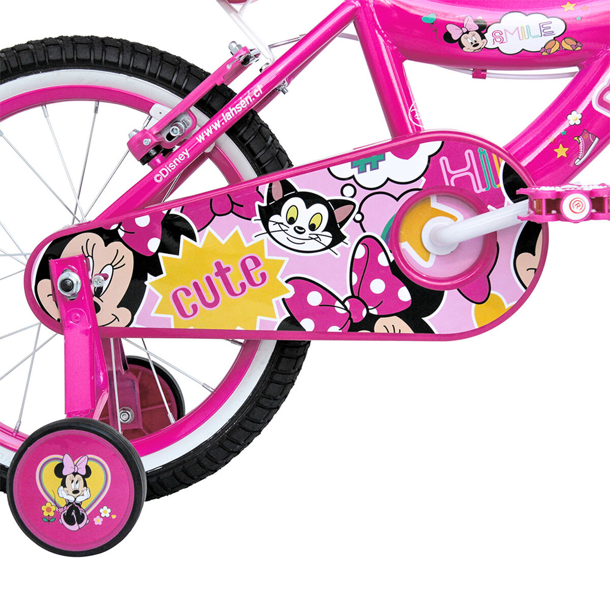 Bicicleta Lahsen Niña Minnie Aro  