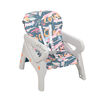 Silla Comer Alta Sit-Up Plus Naranja/Azul Infanti