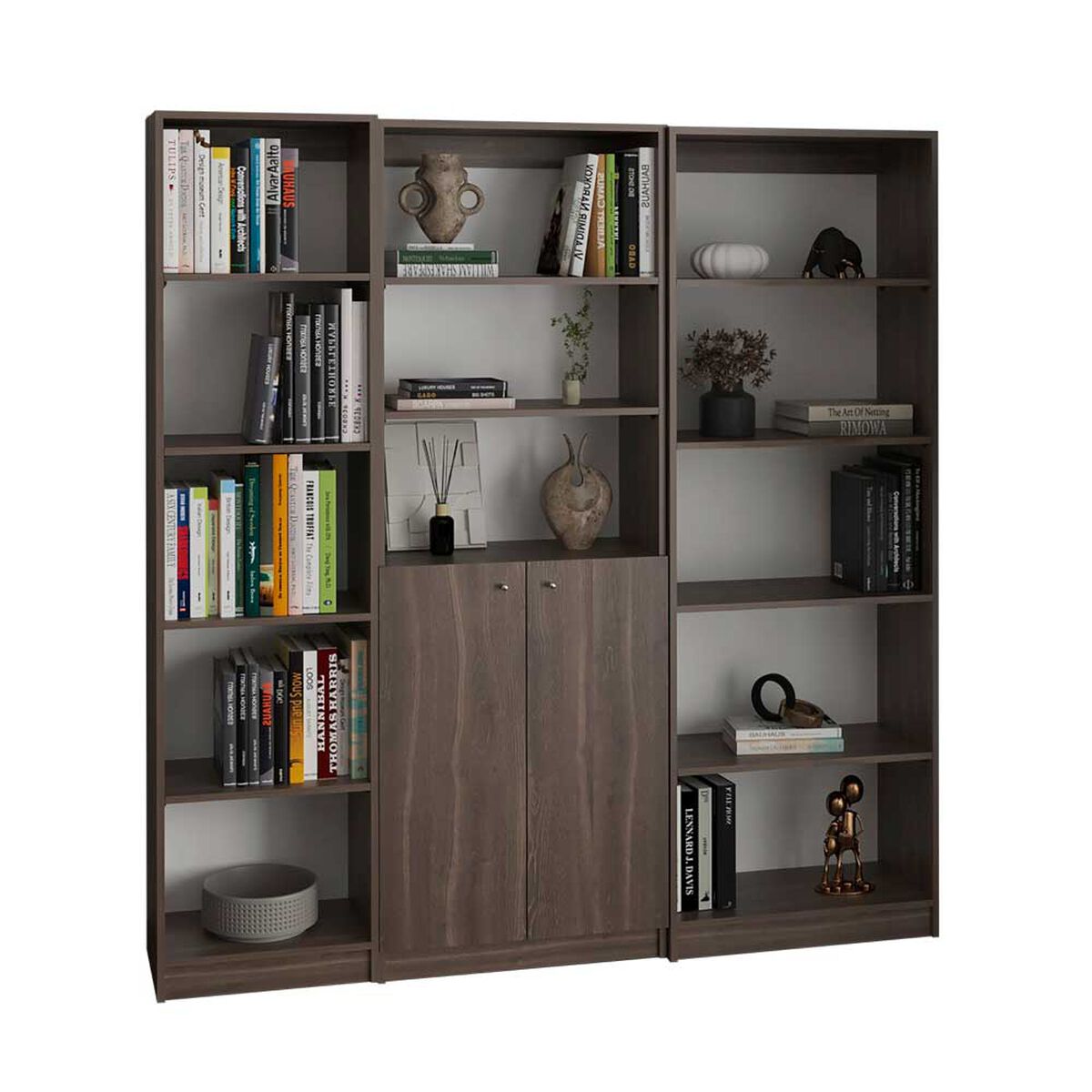 Set 3 Estantes Tuhome Home E 2 Puertas Milan