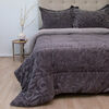 Cubrecama Doral Super King Gris Outboss Sherpa