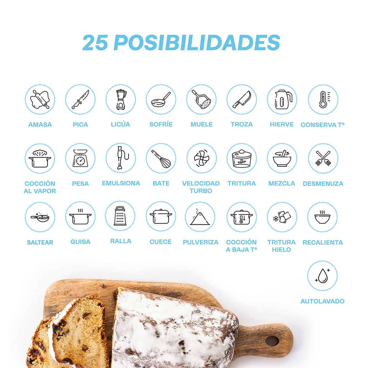 Robot de Cocina EasyWays Kitchen Pro 2 lts.
