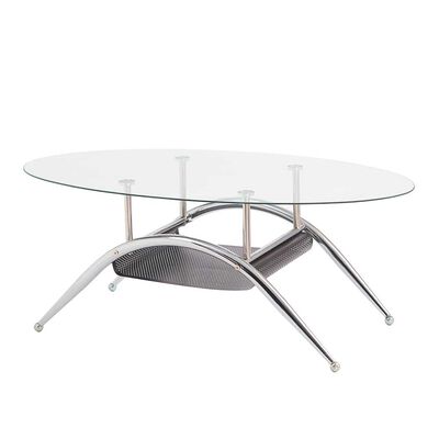 Imagen 1 del producto Mesa de Centro Home Mobili Oval Silver