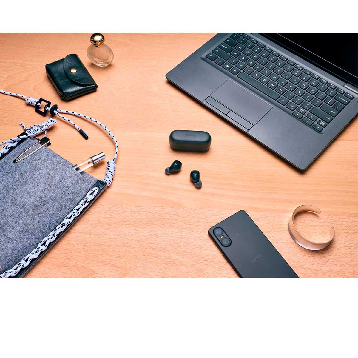 Audífonos Bluetooth Sony WF-C510/BZ UC Negros