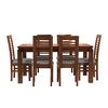 Juego de Comedor Koliat Florencia 6 Sillas Caramelo
