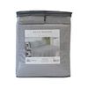 Quilt Doral 2 Plazas Liso Deluxe Gris
