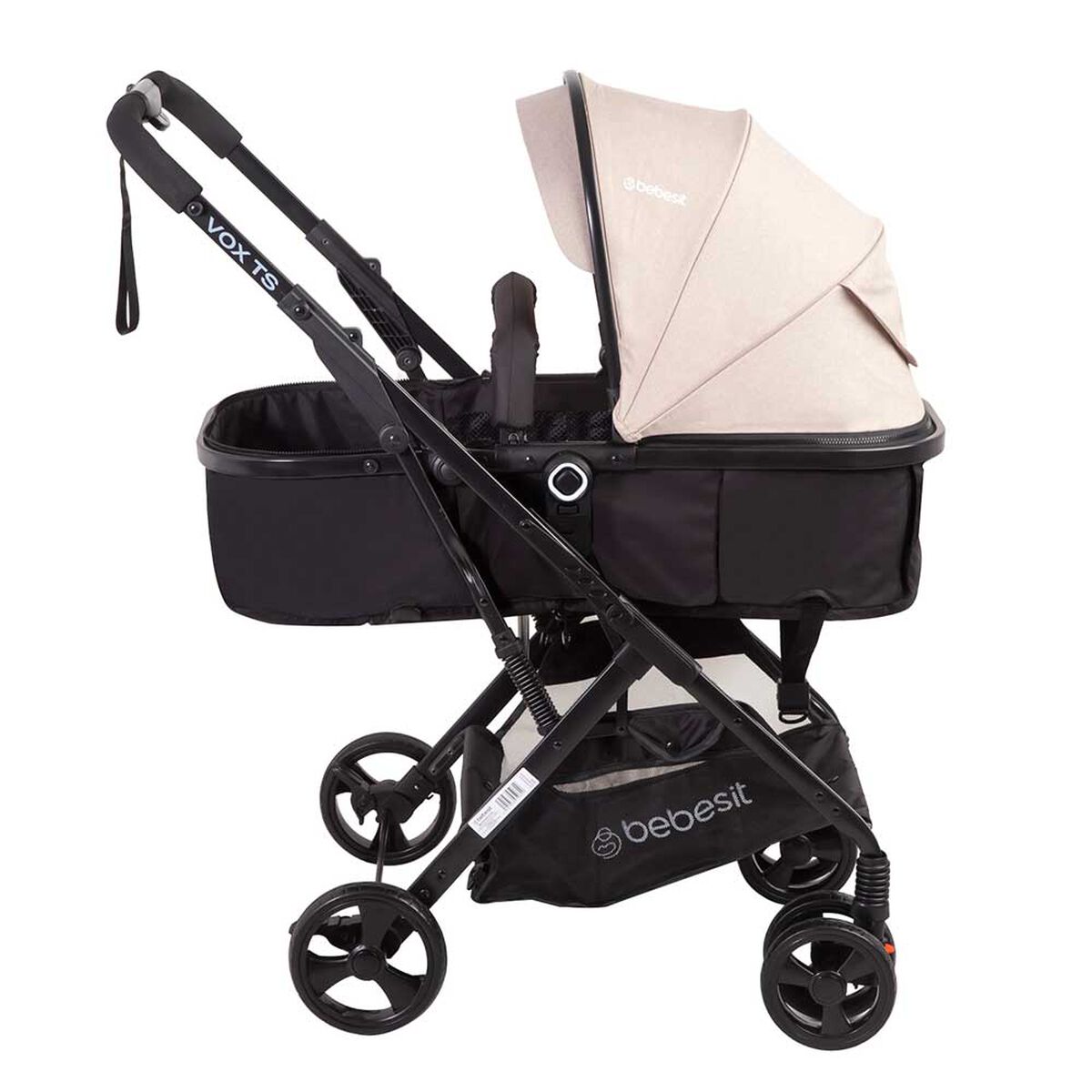 Coche Travel System Vox Beige Bebesit