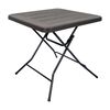 Mesa Plegable Cuadrada Northwest NW-80G Gris 80 cm