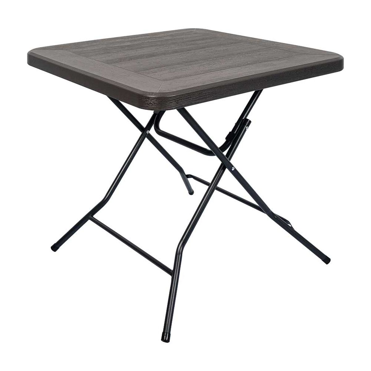 Mesa Plegable Cuadrada Northwest NW-80G Gris 80 cm