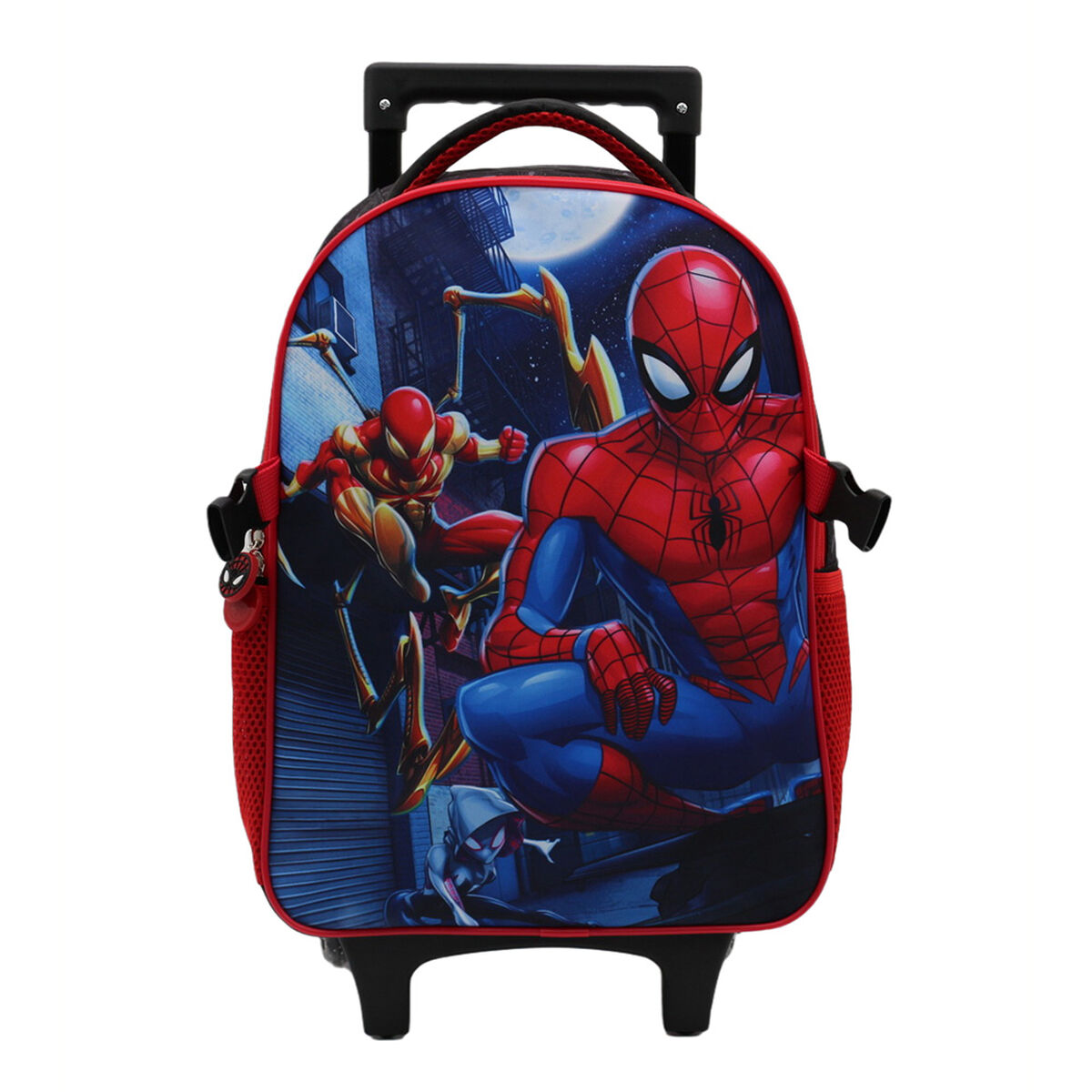 Pack Mochila con Ruedas + Lonchera Spiderman