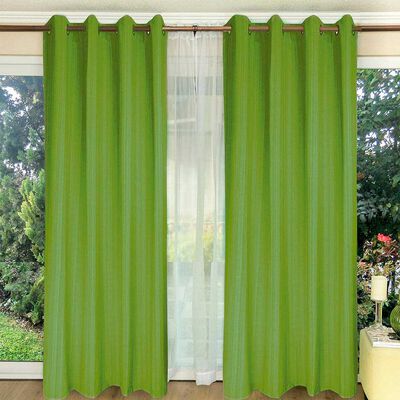 Combo Cortinas Doral Emilia 220 x 140 cm Verde