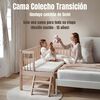 Cama Cuna Colecho Madera 150*70*86cm con Colchón LuBabycas