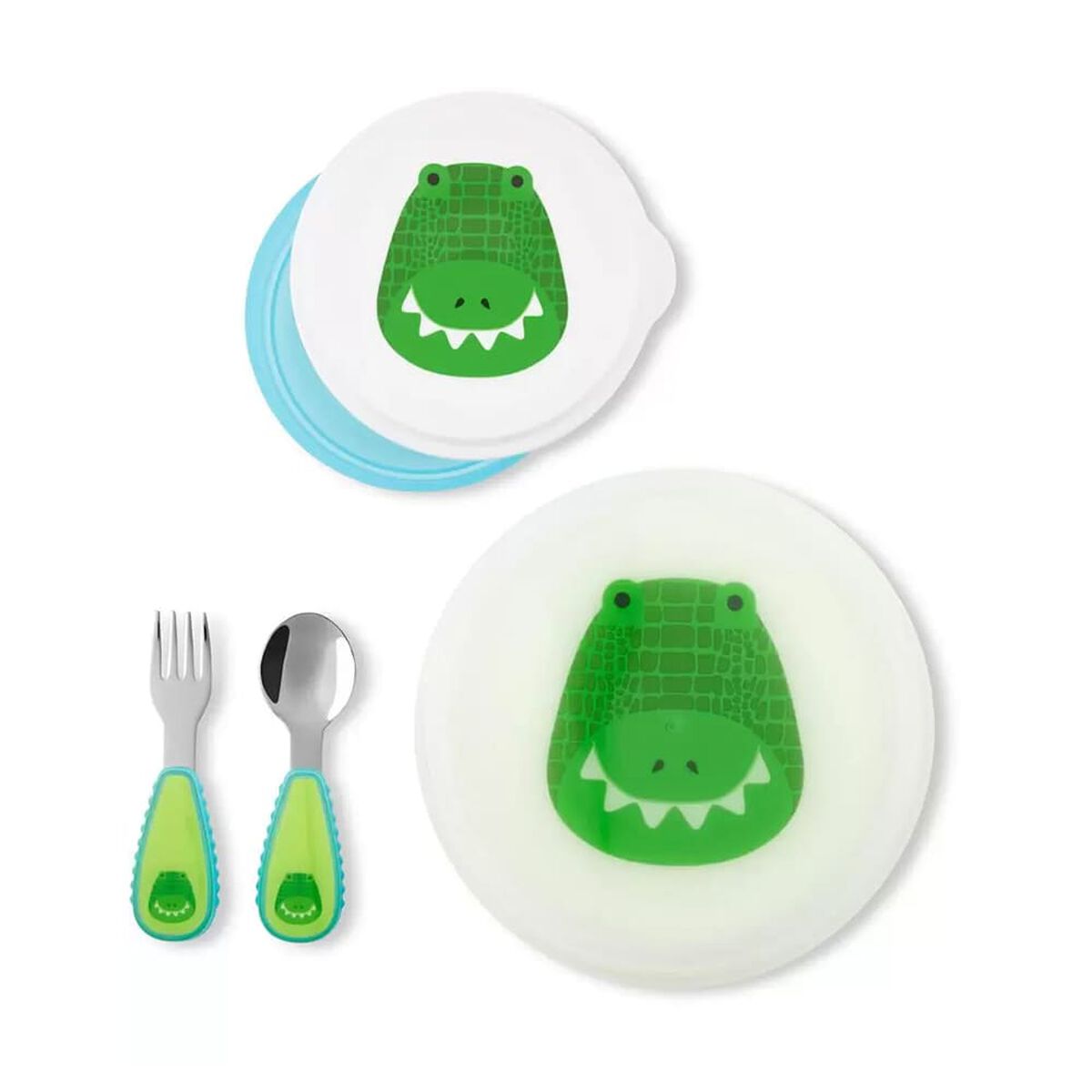 Set de Alimentacion Zoo Cocodrilo Skip Hop