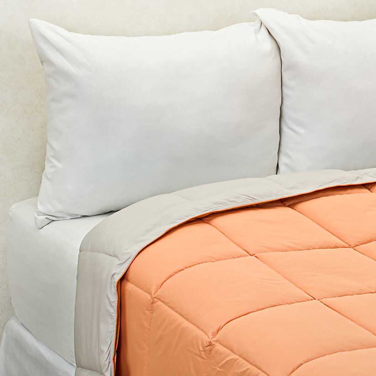 Plum&oacute;n Bicolor Casanova 2 Plazas Liso Terra-Arena