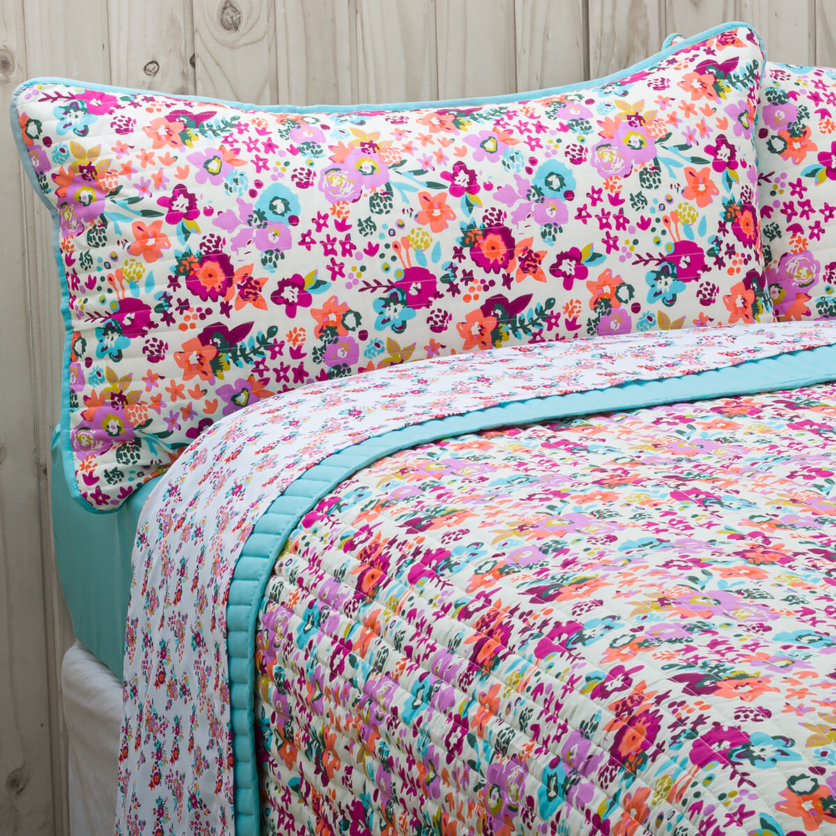 Set Quilt + Juego de Sábanas King