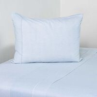 Juego de Sábanas Elements & Co 1.5 Plazas 144 Hilos Stripe Sage