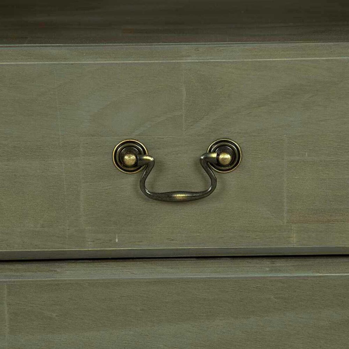 Velador CIC Indo 2 Cajones Olivo