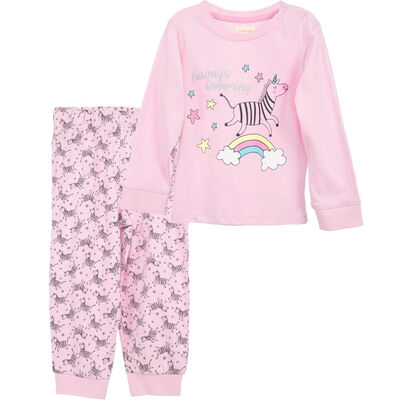 Imagen 1 del producto Conjunto Pijama Polera+Pantalón Beba Chess Rosado