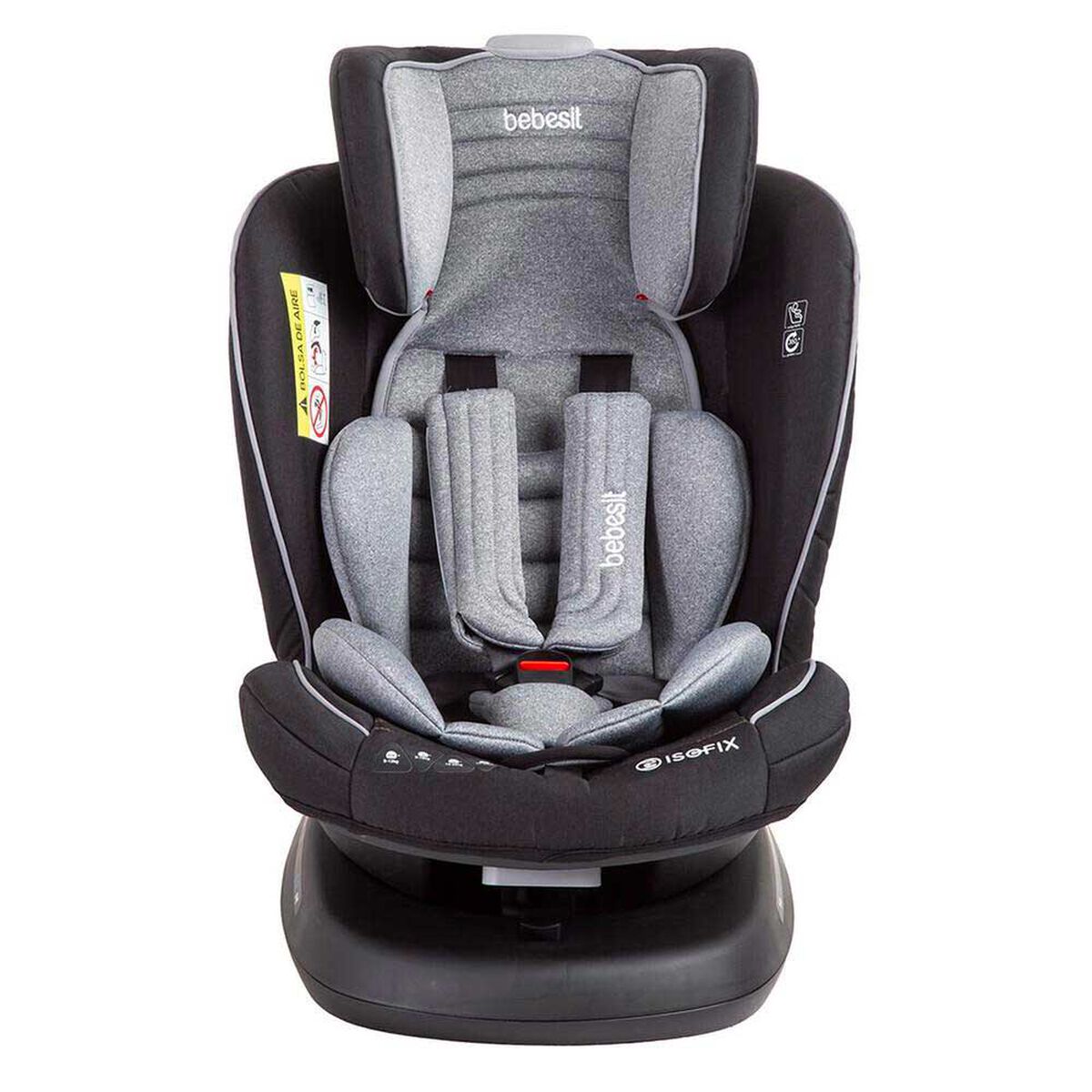 Silla de Auto Convertible Supra 360 S64 Gris