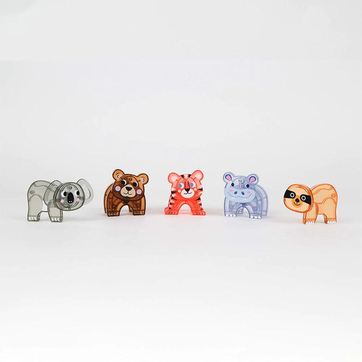 Imanimals Sabana Salvaje 5 piezas Imanix