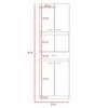 Mueble de Cocina TuHome Bau 4 Puertas 1 Caj&oacute;n Blanco