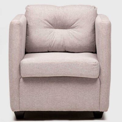 Poltrona Cabsur Caburga Tela Beige