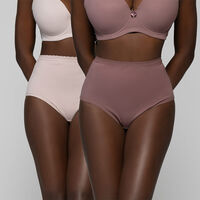 Pack 2 Calzón Cuadro Intime Beige