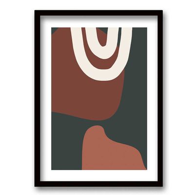 Imagen 1 del producto Cuadro Decorativo Retela Burdeo III 40 x 30 cm