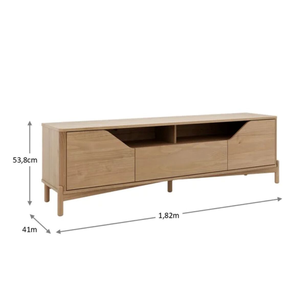 Rack TV Roca Nest Hasta 75" Tauar&iacute;