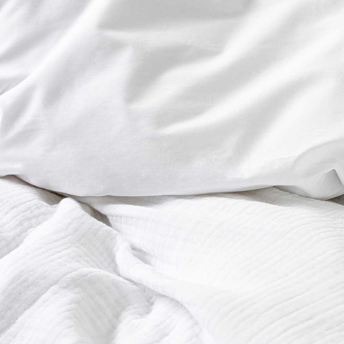 Funda de Plum&oacute;n Cannon S&uacute;per King Gauze White