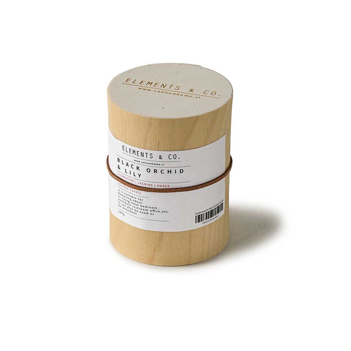 Vela Aromática Elements & Co Candle Glass Orchard Lily