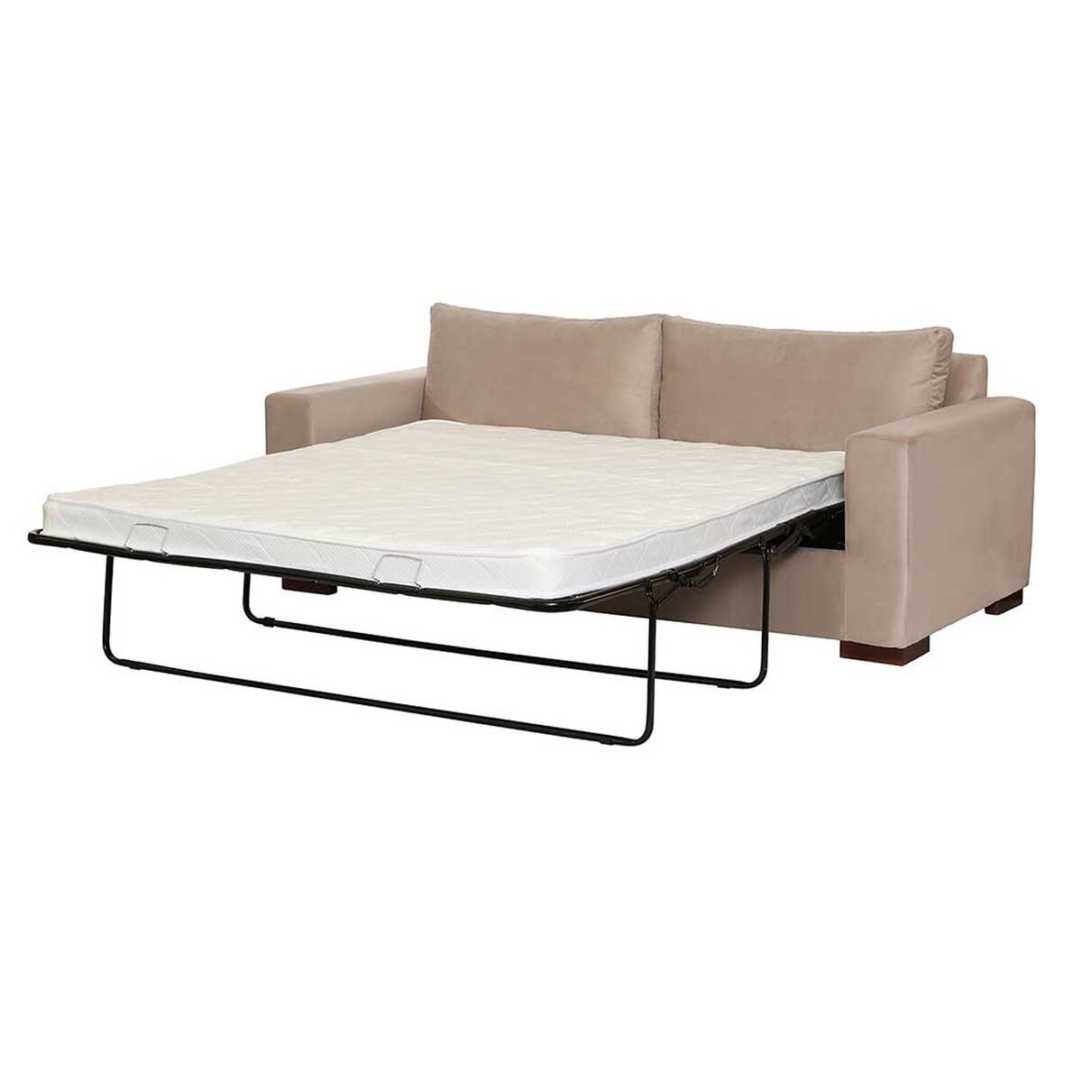 Sofá Cama Latam Home Livorno 3 Cuerpos Beige