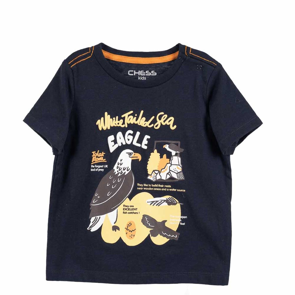Polera Manga Corta Beb&eacute; Chess Baby