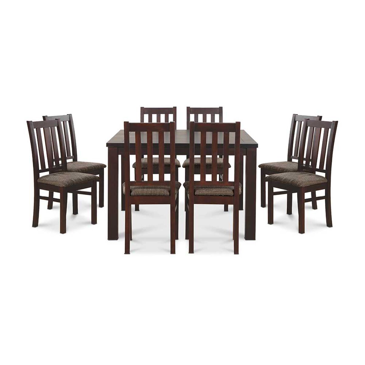 Juego de Comedor CIC Ñuble Caramelo 8 Sillas