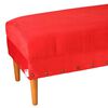 Banqueta Bodevir Provenza Tacha Felpa 04 Rojo