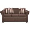 Juego de Living Innovamuebles Ducal Sofá 3 Cuerpos + Dos Sillones 1 Cuerpo Chocolate