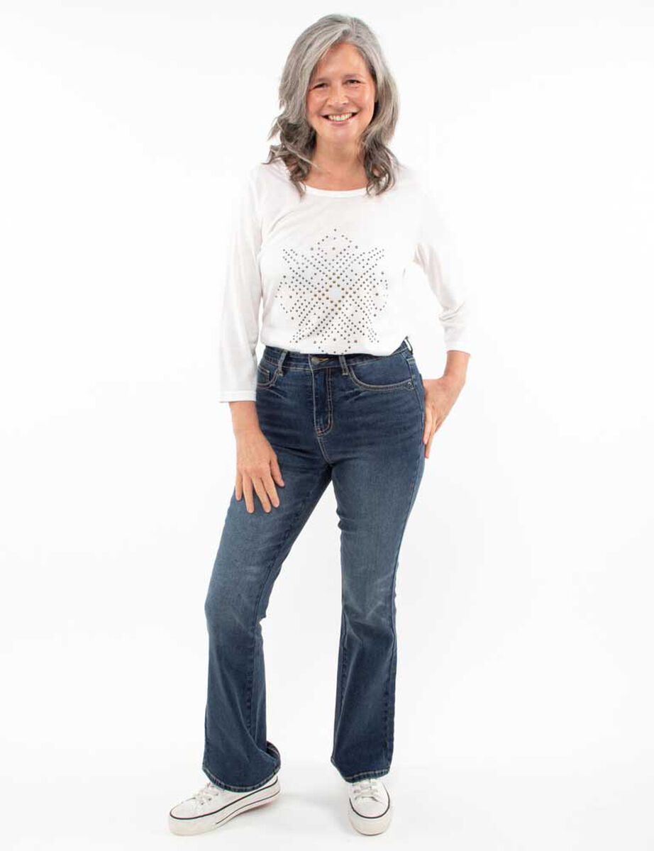 Jeans Flare Mujer Portman Club