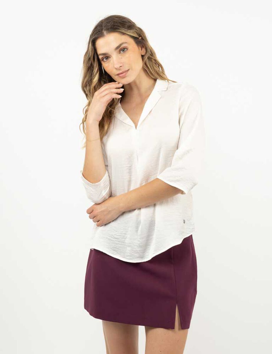 Blusa Manga 3/4 Mujer Zibel