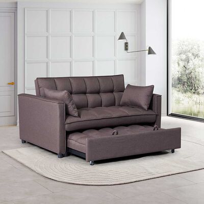 Imagen 2 del producto Futón Idetex Brela 2 Cuerpos Café