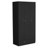 Clóset TuHome Z-90 3 Puertas 1 Cajón Wengue